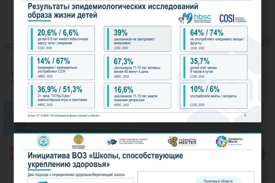 Саламатты мектеп